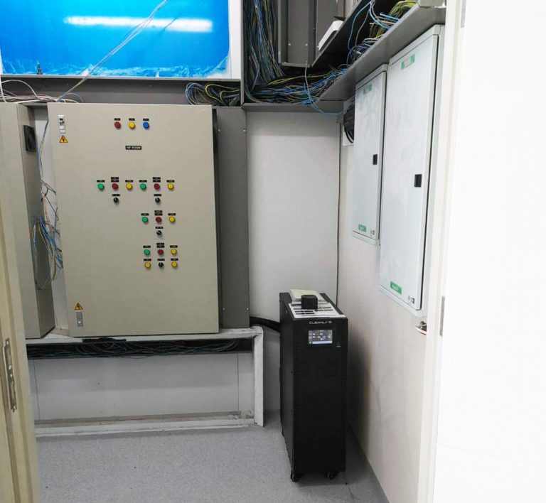 ติดตั้ง Cleanline UPS รุ่น T-10K33LV2 ใช้งานกับอุปกรณ์ในโรงพยาบาล